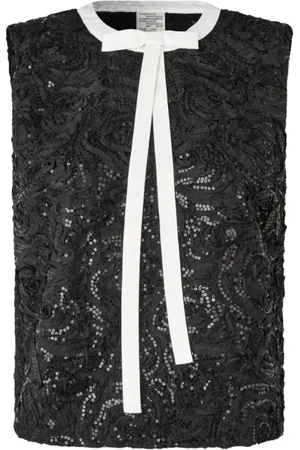 Baum und Pferdgarten Femme, Tops, Noir, Taille: 42 FR Haut noir Megan