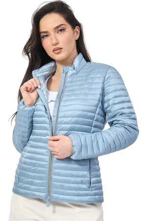 save the duck Femme, Vestes, Bleu, Taille: 42 FR Manteau bleu sans animaux Piumino Andreina