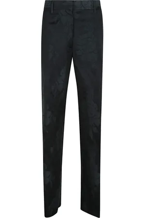 DRIES VAN NOTEN Femme, Pantalons, Vert, Taille: 38 FR Pantalon vert pour femme