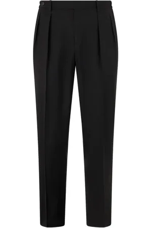 Boglioli Homme, Pantalons, Noir, Taille: L Pantalon confort en laine stretch Canva