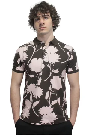 Liu Jo Homme, Tops, Multicolore, Taille: 3XL Polo en coton avec col français
