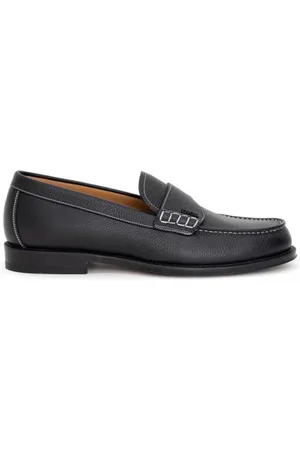 Dior Homme, Chaussures, Noir, Taille: 40 EU Mocassins en cuir noir pour hommes