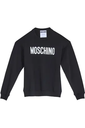 Moschino Homme, Sweatshirts et sweats à capuche, Noir, Taille: S Sweat à Capuche Classique Noir Coton