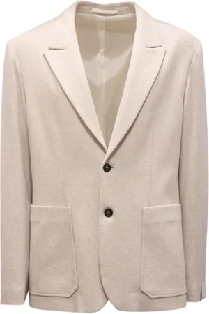 Paolo Pecora Homme, Vestes, , Taille: S Veste en mélange de coton Made in Italy