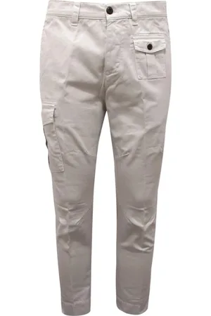 Dondup Homme, Pantalons, Gris, Taille: W30 Pantalon court Alan Corto fabriqué en Italie