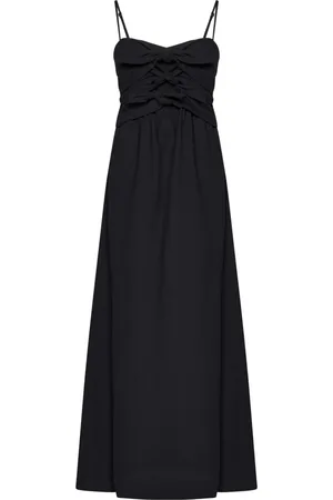 Msgm Femme, Robes, Noir, Taille: 36 FR Robe Noire avec Nœuds