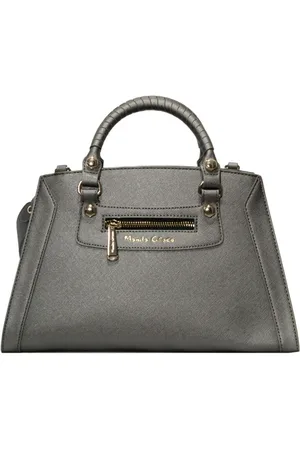 Manila Grace Femme, Sacs, Gris, Taille: ONE Size Petit sac à main en simili cuir