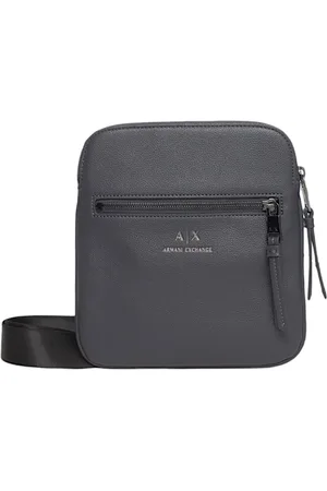 Armani Exchange Homme, Sacs, Noir, Taille: ONE Size Sac bandoulière homme en simili cuir