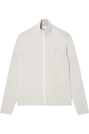 Lacoste Homme, Sweatshirts et sweats à capuche, Gris, Taille: M Sweat à capuche zippé coupe décontractée