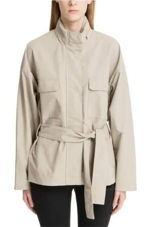 EA7 Femme, Vestes, , Taille: 38 FR Veste Unie avec Boutons et Fermeture Éclair