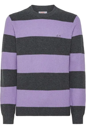 sun68 Homme, Pulls, Multicolore, Taille: 2XL Pull col rond à motif