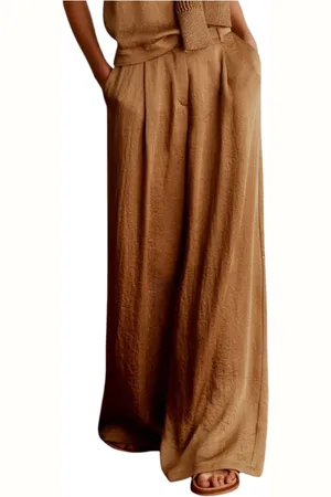 MARELLA Femme, Pantalons, Brun, Taille: 38 FR Pantalon Sportif