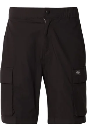 Calvin Klein Homme, Shorts, Noir, Taille: W31 Short Bermuda Cargo en Coton