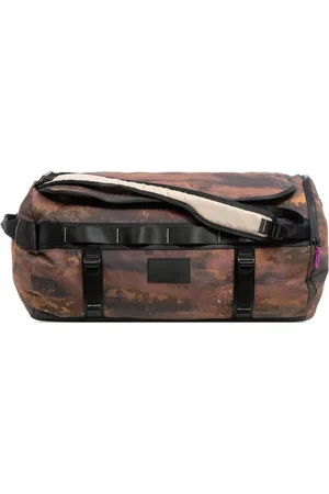 EA7 Homme, Sport, Brun, Taille: ONE Size Sac de Sport Abstrait avec Sangle Réglable