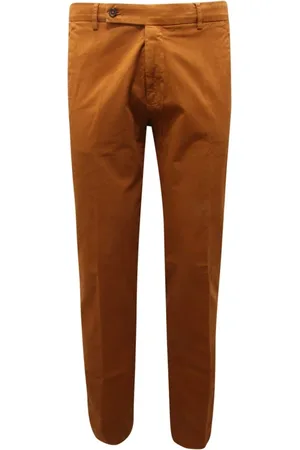 Berwich Homme, Pantalons, Brun, Taille: L Pantalon Style Italien