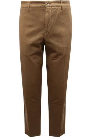 BROOKSFIELD Homme, Pantalons, Brun, Taille: M Indigo Teinture Ivy Slim Pantalon