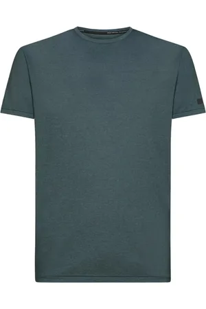 RRD Homme, Tops, Vert, Taille: XL T-shirt Bleu Doticon avec Technique de Teinture Innovante