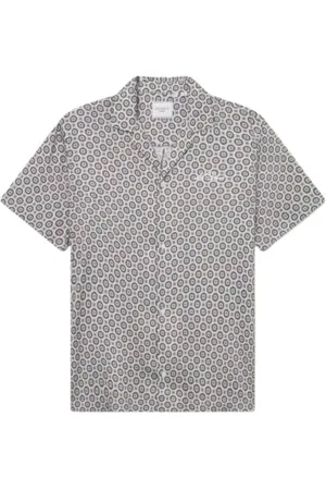 Les Deux Homme, Chemises, Multicolore, Taille: XL Chemise à manches courtes imprimée