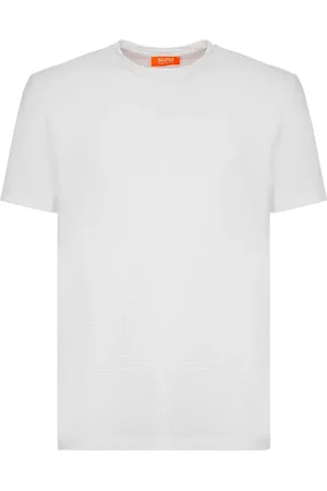 sunseeker Homme, Tops, Blanc, Taille: M T-shirt en nylon avec col rond