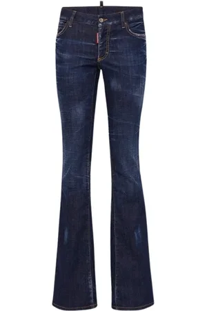 Dsquared2 Femme, Jeans, Bleu, Taille: 34 FR Jeans Denim Élégants pour Femmes