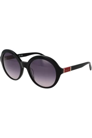GANT Femme, Accessoires, Noir, Taille: ONE Size Lunettes de Soleil Rondes Modernes avec Protection UV