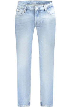 Calvin Klein Homme, Jeans, Bleu, Taille: W32 Jean en coton lavé clair pour papa