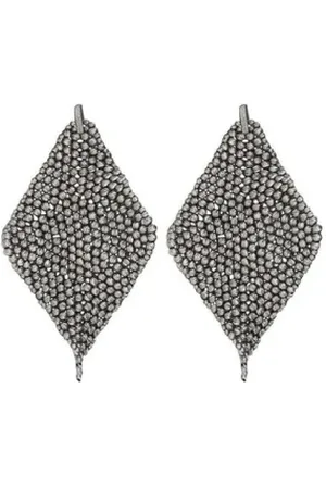 Brunello Cucinelli Femme, Accessoires, Gris, Taille: ONE Size Boucles d