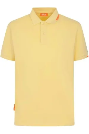 sunseeker Homme, Tops, Jaune, Taille: XL Polo en Coton Jaune avec Logo