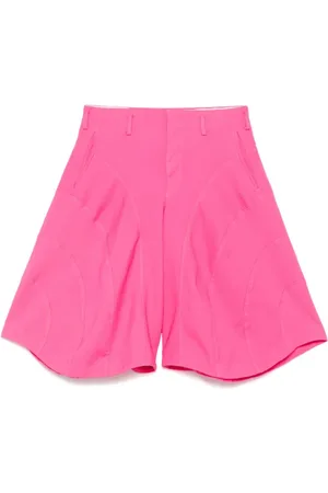Comme des Garçons Femme, Shorts, Rose, Taille: 40 FR Twill-Weave Shorts