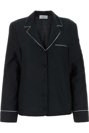 OFF-WHITE Femme, Vestes, Noir, Taille: 36 FR Chemises Élégantes pour Hommes et Femmes