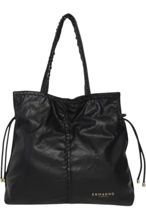 ERMANNO SCERVINO Femme, Sacs, Noir, Taille: ONE Size Sac fourre-tout en similicuir avec bandoulière réglable