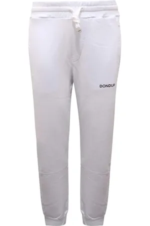 Dondup Homme, Pantalons, Blanc, Taille: S Pantalons de survêtement Made in Italy Uf583