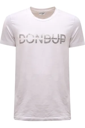 Dondup Homme, Tops, Blanc, Taille: L Tricot en Coton Fabriqué en Italie