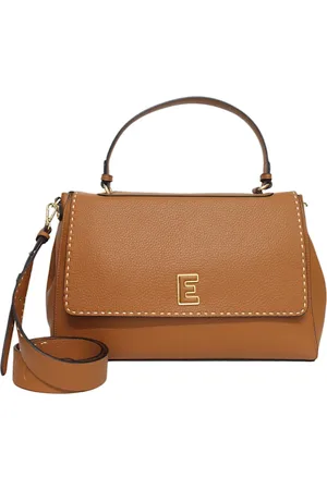 ERMANNO SCERVINO Femme, Sacs, Brun, Taille: ONE Size Sac bandoulière en similicuir avec logo