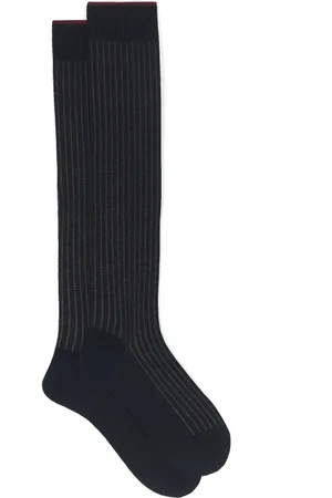 Gallo Homme, Sous-vêtements, Multicolore, Taille: M Chaussettes longues homme en laine et coton bleu/tortue