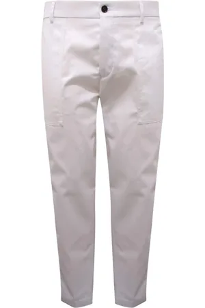 Berwich Homme, Pantalons, Blanc, Taille: L Pantalon Bibliotheca, Made in Italy