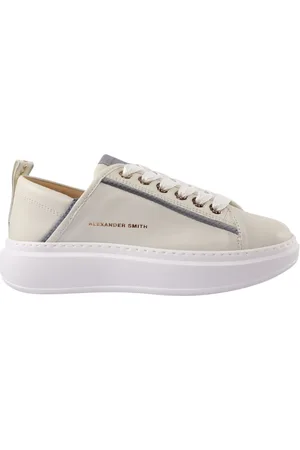 Alexander Smith Femme, Chaussures, Blanc, Taille: 36 EU Baskets Avio Wembley Lumière Blanche