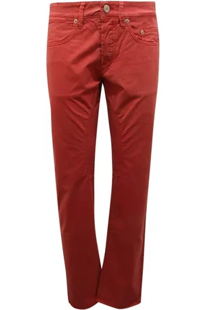 Siviglia Homme, Pantalons, Rouge, Taille: W30 Pantalon Effet Vintage Rouge Modèle
