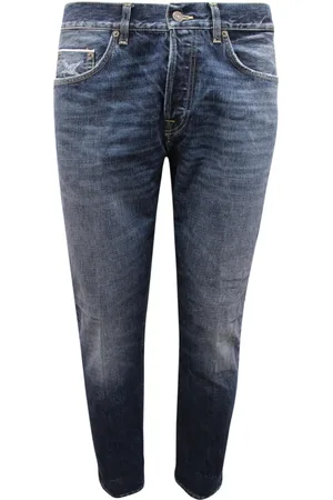 Dondup Homme, Jeans, Bleu, Taille: W36 Pantalon Icon Regular Fit Made in Italy