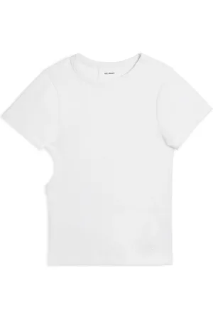 Axel Arigato Femme, Tops, Blanc, Taille: 42 FR Solo Cut Out T-Shirt
