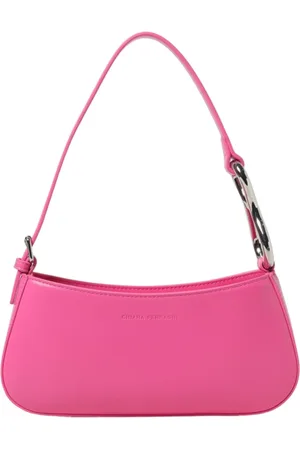 Chiara Ferragni Femme, Sacs, Rose, Taille: ONE Size Sac en simili cuir avec logo frontal