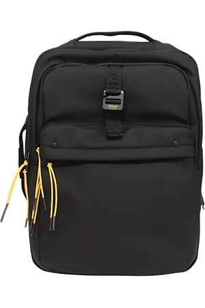Blauer Homme, Sacs, Noir, Taille: ONE Size Sac à dos en éco-cuir pour homme avec logo