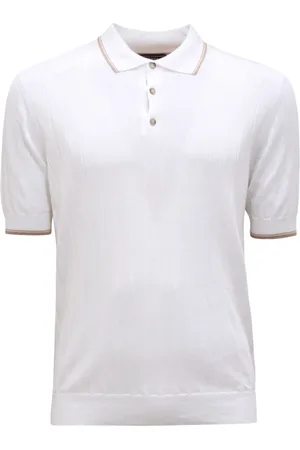PESERICO SIGN Homme, Tops, Blanc, Taille: S Pull en Tricot Italien Modèle R59314F14