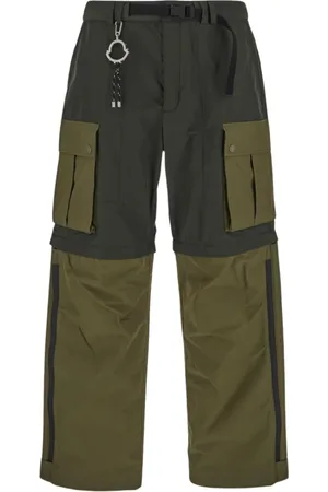 Moncler Homme, Pantalons, Vert, Taille: S Pantalon cargo olive