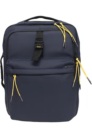 Blauer Homme, Sacs, Bleu, Taille: ONE Size Sac à Dos Homme en Similicuir avec Poches Multiples