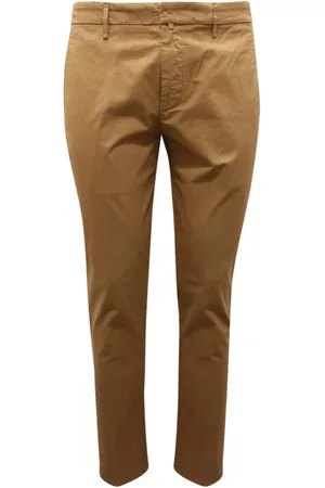 Dondup Homme, Pantalons, Brun, Taille: W32 Pantalon RAL Made in Italy