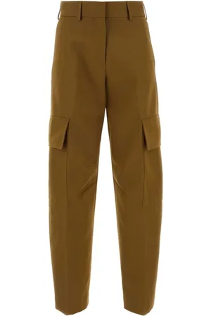 Palm Angels Femme, Pantalons, Brun, Taille: 36 FR Pantalons élégants pour hommes et femmes