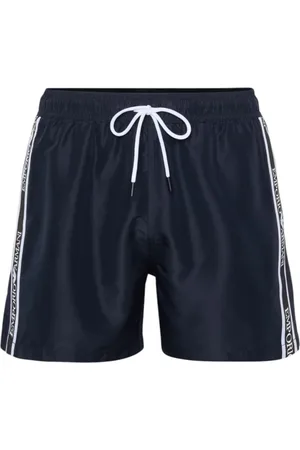Emporio Armani Homme, Maillots de bain, Bleu, Taille: M Short de Bain Boxer Homme Polyester