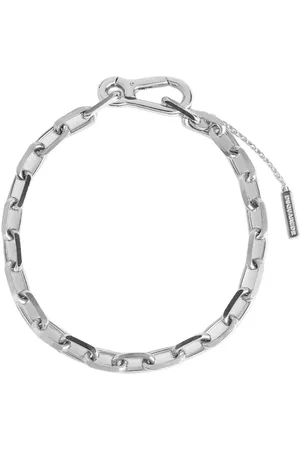 Dsquared2 Homme, Accessoires, Gris, Taille: ONE Size Collier Chaîne Audacieux - Aluminium