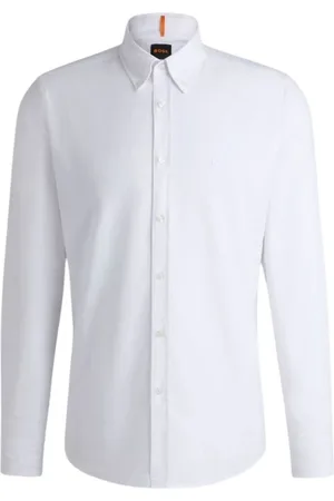 HUGO BOSS Homme, Chemises, Blanc, Taille: 2XL Chemise Élégante pour Homme
